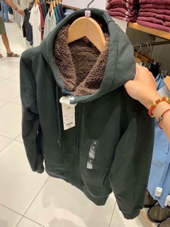 Áo Khoác Lót Lông Cừu Nam Uniqlo