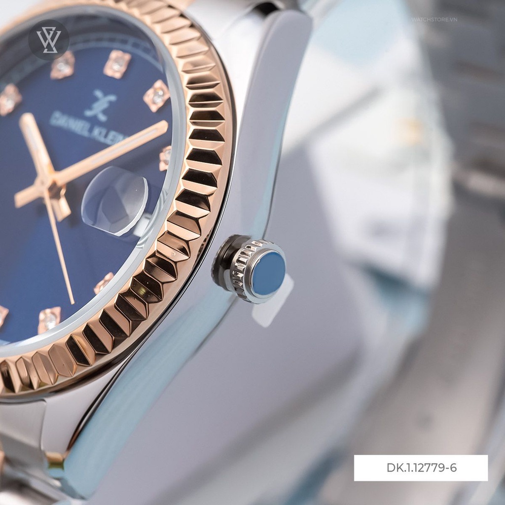 Đồng Hồ Quartz Nữ Daniel Klein Premium WATCHSTORE DK.1.12779-6 Mặt Kính Khoáng 33mm, Dây Kim Loại, Vỏ Thép Không Gỉ
