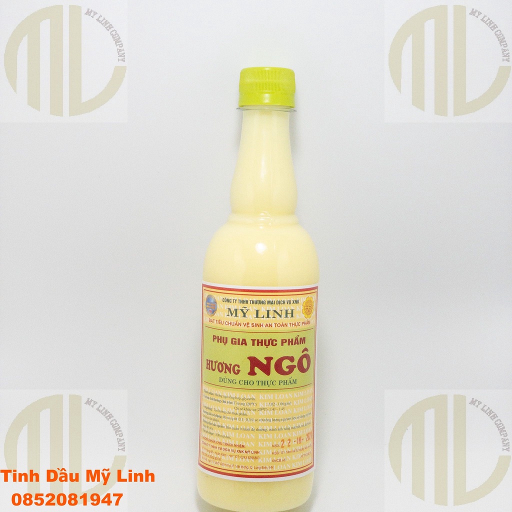 Tinh dầu Mỹ Linh Mùi Hương Ngô, Dâu, Khoai, Dứa,Cốm, Chuối hàm lượng thấp, thường và cao, Cốm sữa..