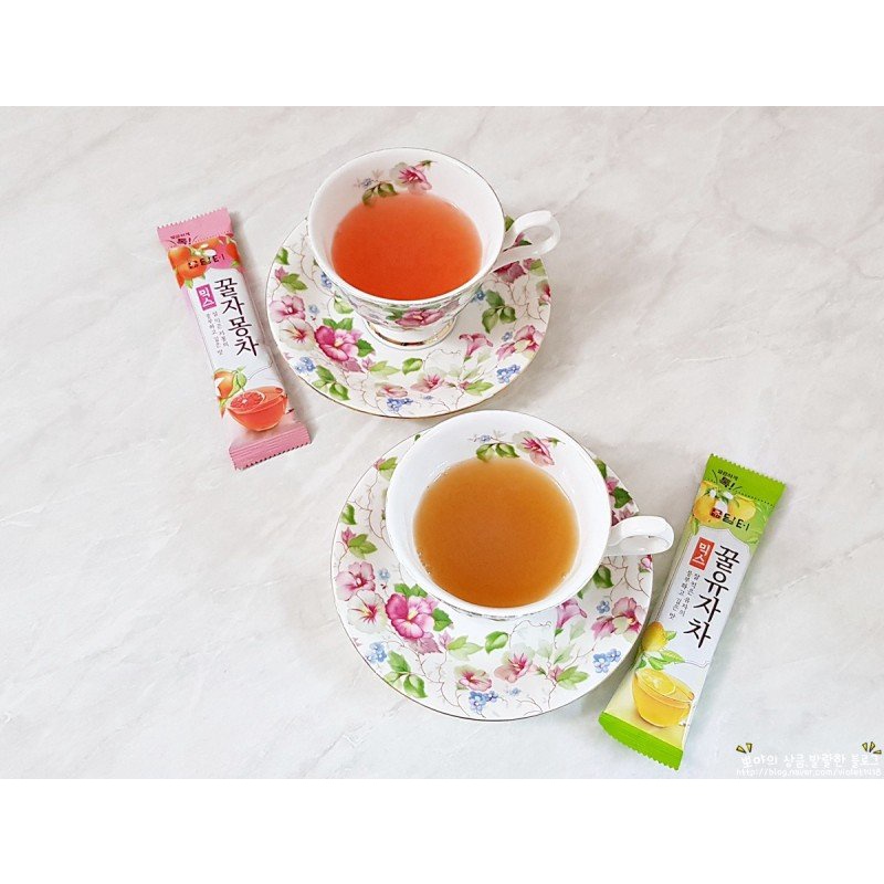 [BỘT TRÀ CHANH - BƯỞI] Bột Pha Trà DAMTUH Có 2 Vị Trà Chanh Trà Bưởi - Hàn Quốc