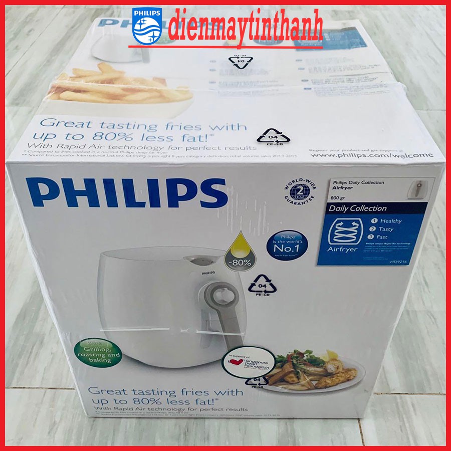 Nồi Chiên Không Dầu Philips HD9216 - MYKIT.VN