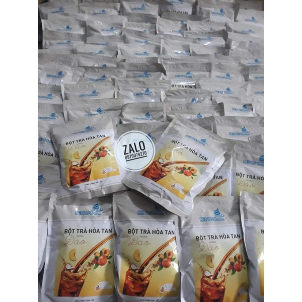 Combo 3 gói Trà Đào hòa tan Benuscream giá 300k uống tẹt ga