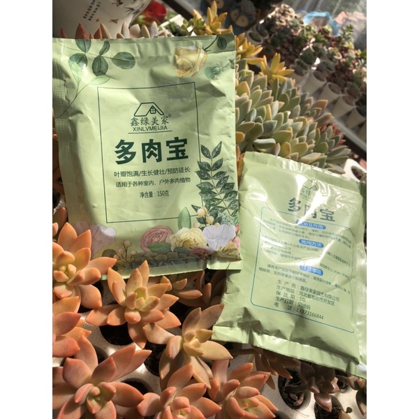 Phân tan chậm dành cho sen đá, xương rồng