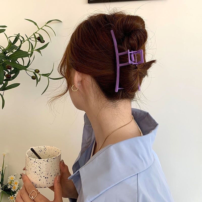 Kẹp tóc đơn giản thời trang Hàn Quốc cho nữ