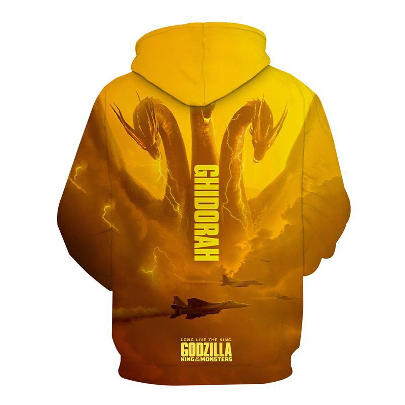 Áo Hoodie In Hình Godzilla: King Of The Monsters 3d Cho Nam Nữ