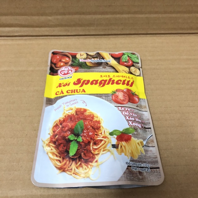 [110 g] Túi Xốt Spaghetti Cà Chua Cô Đặc Hoàn Hảo Ottogi