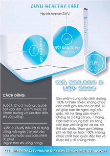 Bột Đậu ZuYu Tăng Cân ^_^! ( Chính Hãng )