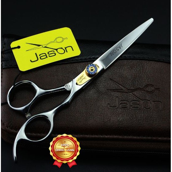 Bộ Kéo Cắt Tóc Nhật 6inch Nhập Khẩủ . JASON (đá xanh)