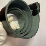 Dây thắt lưng nam da bò nguyên miếng không đục lỗ, không kèm đầu khóa