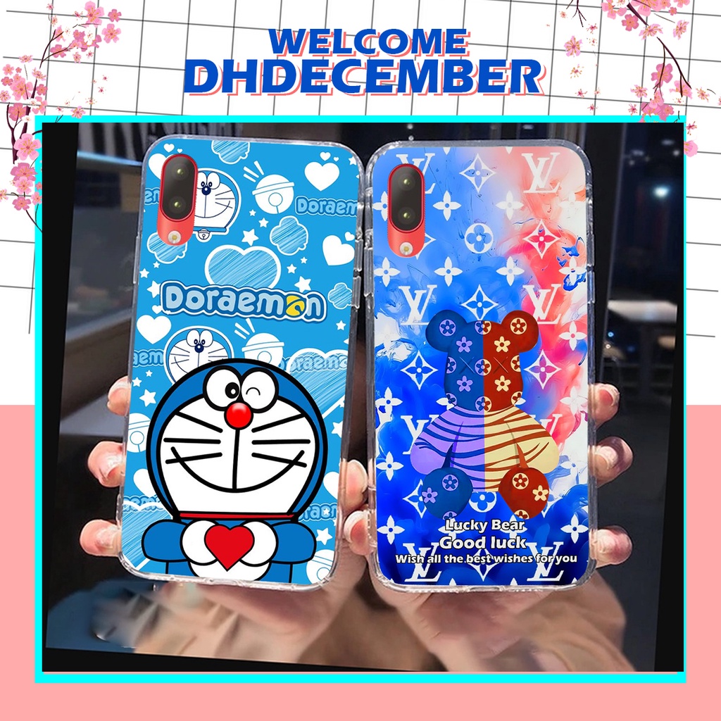 Ốp lưng Vsmart STAR in hình gấu K@ws, gấu nâu, dor@emon RẺ- ĐẸP- BỀN