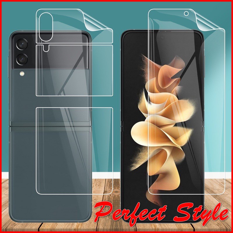 Miếng dán PPF Samsung Galazy Z Fold 2 3 4 / Z Flip 3 4 Chịu Lực Chống Trầy Xước Tuyệt Đối ( trong - nhám chống vân tay )