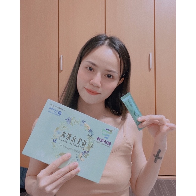 Thạch Thải Mỡ Trang Nemo, Thạch Giảm Cân Xanh Jelly - Hộp 10 Gói