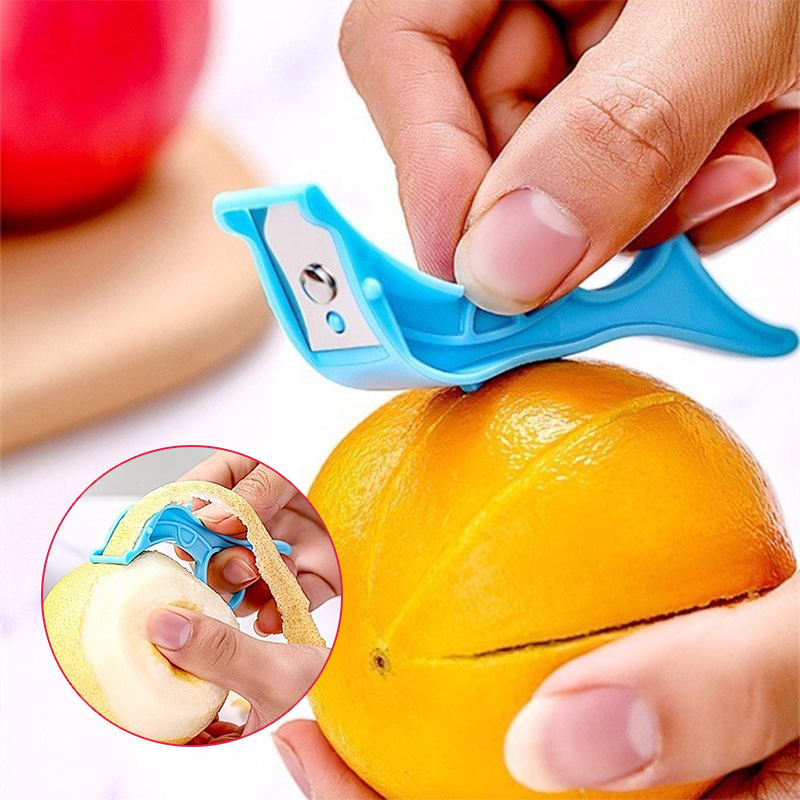 Dụng Cụ Gọt Vỏ Cam Đa Năng Bằng Thép Không Gỉ