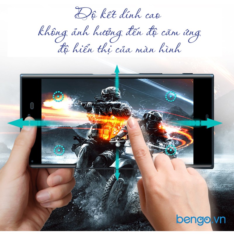 Kính cường lực Sony Xperia XZ 3D Full màn hình