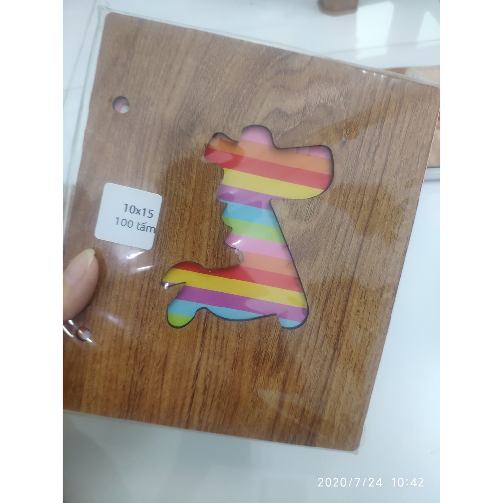 Album  bìa gỗ (100 ảnh10x15cm)