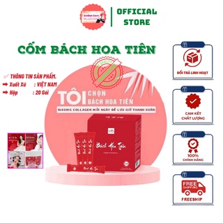 Cốm Bách Hoa Tiên, Đẹp Da Bổ Sung Nội Tiết Tố Tăng Vòng 1 [ Chính - Hãng ]
