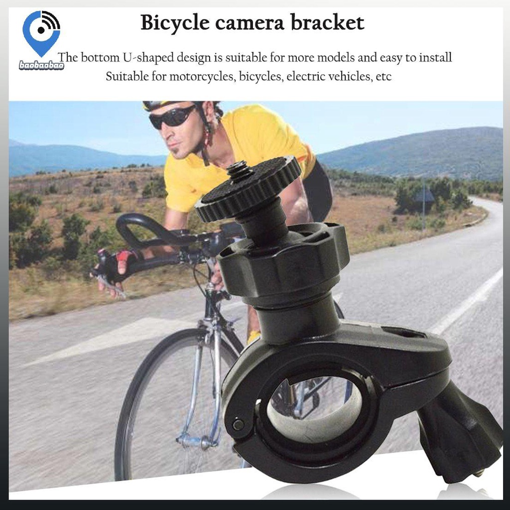 Giá Đỡ Camera Go Pro Hero Gắn Xe Đạp/ Xe Máy Tiện Dụng