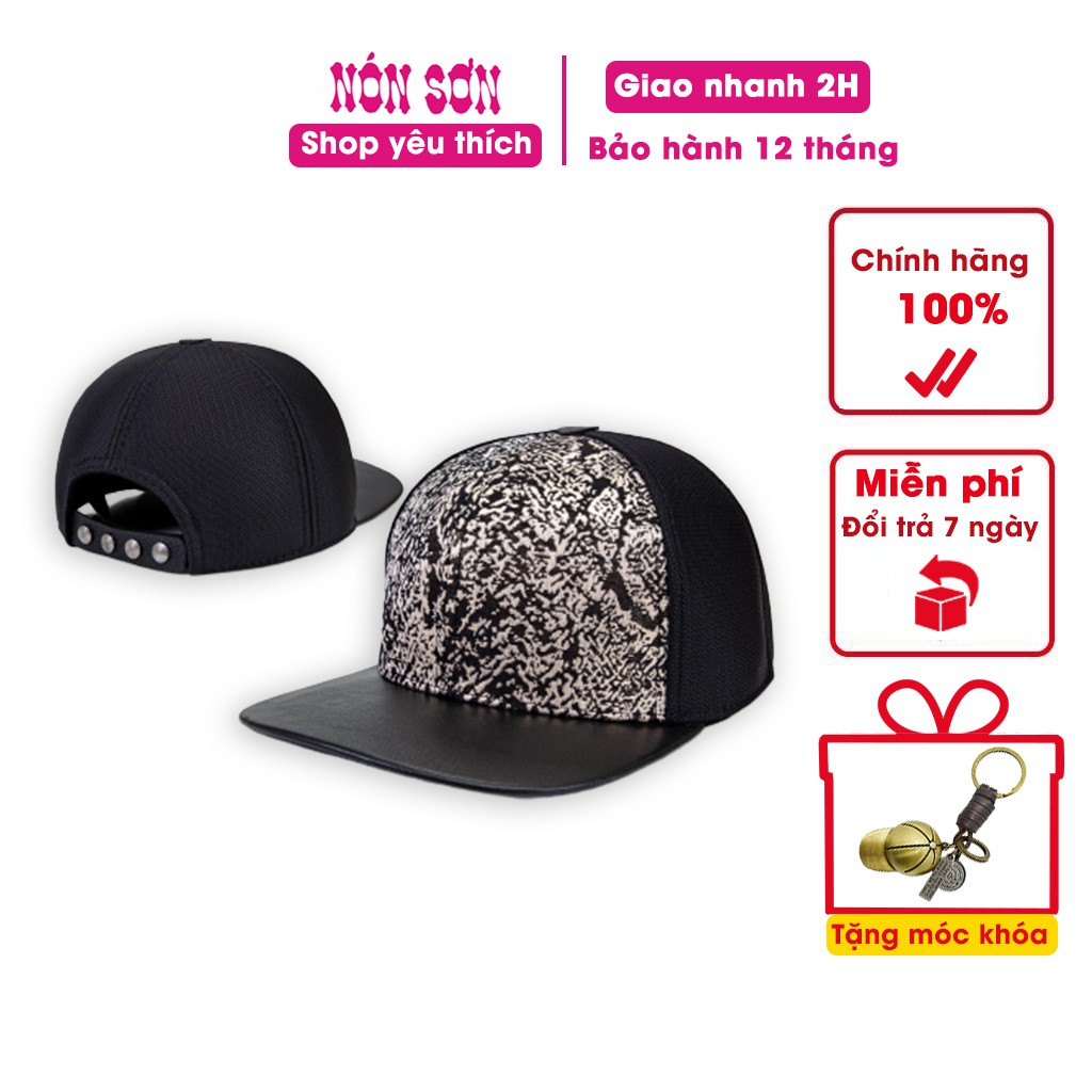 Nón Sơn Snapback Nam MC210 Hàng Chuẩn Chính Hãng Chất Liệu Cao Cấp Hùng Nón Hiệu