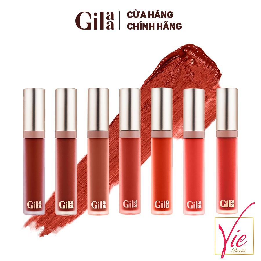 Son kem lì Gilaa Long Wear Lip Cream 5g son kem siêu lì thế hệ mới