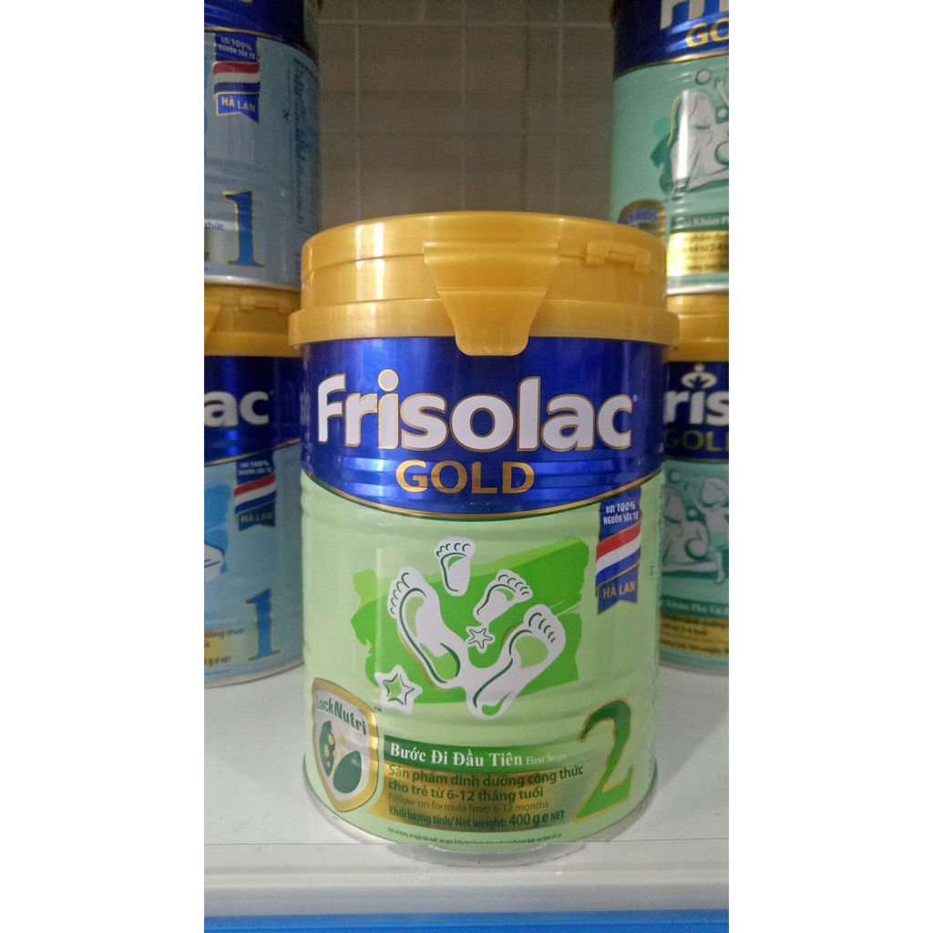 Sữa bột FRISOLAC GOLD 2 400g/900g dành cho trẻ 6 - 12 tháng tuổi