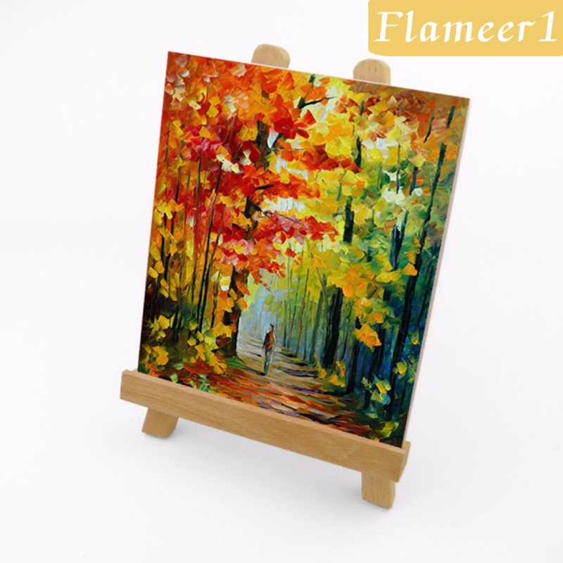 [Flameameer1] Bảng Vẽ Bằng Gỗ &amp; Vải Bạt Cho Họa Sĩ Vẽ Tranh Cho Trẻ Em