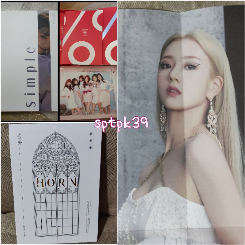 Ảnh chính thức Horn, Percent, Pink Memory, Simple của Apink, Apink Eunji