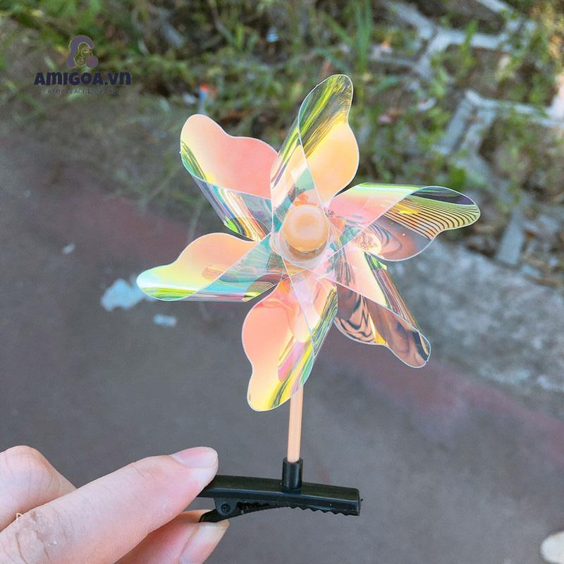 ✨✨Kẹp Tóc Hình Cối Xay Gió Dễ Thương Cho Bé