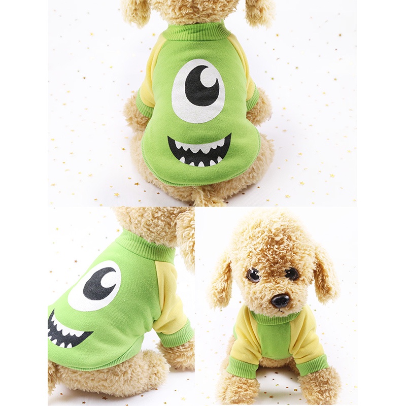 Áo sweater lông cừu giữ ấm cho thú cưng
