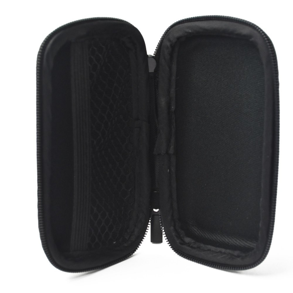 Hộp Đựng Tai Nghe Bluetooth MP3 / MP4 Bằng EVA Cứng Hình Chữ Nhật Có Khóa Kéo Dạng Lưới