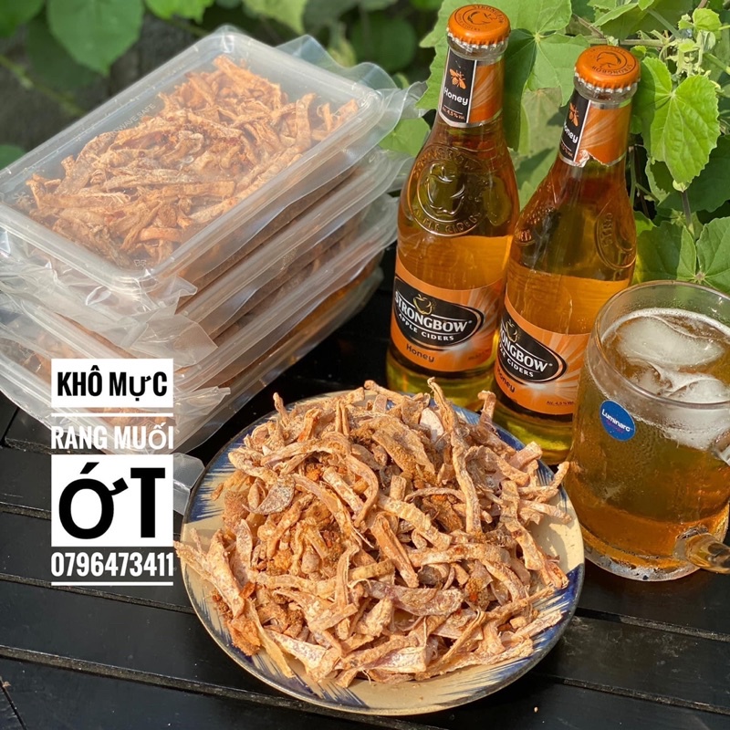 KHÔ MỰC RANG MUỐI ỚT LOẠI 1(khô ráo) 180gr