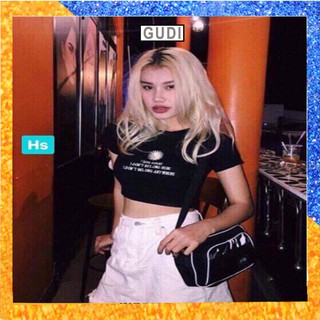 Áo crop top hoa cúc HSU0319