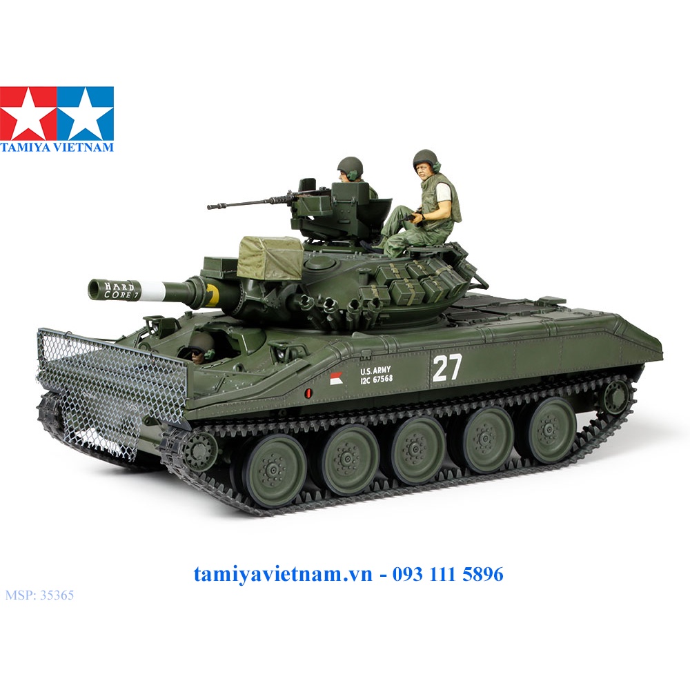 35365 Mô hình xe tăng quân sự 1/35 SCALE U.S. AIRBORNE TANK M551 SHERIDAN