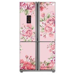 Decal dán tủ lạnh loại 4 cửa