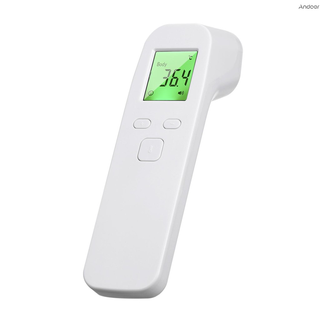 Non-contact IR Infrared Sensor Forehead Body/ Object Thermometer Temperature Measurement LCD Digital Display Handhold Design Unit Changeable Batterys Powered Operated Portable for Baby Kids Adults