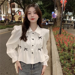 Áo Sơ Mi Ngắn Tay Dài Dáng Rộng Thiết Kế Mới Cho Nữ