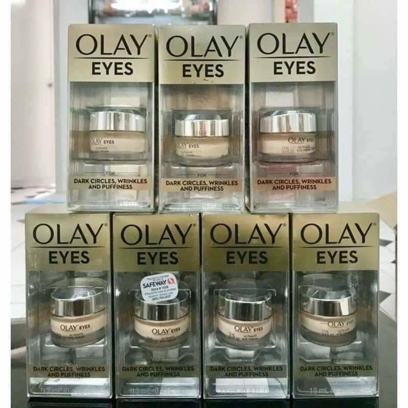 [Chỉ Bán Hàng Mỹ] Kem Mắt Olay Mỹ Kem Thâm Mắt Olay Eyes Cream Bọng Mắt Ultimate For Dark Circle Mỹ 13ml Date Xa