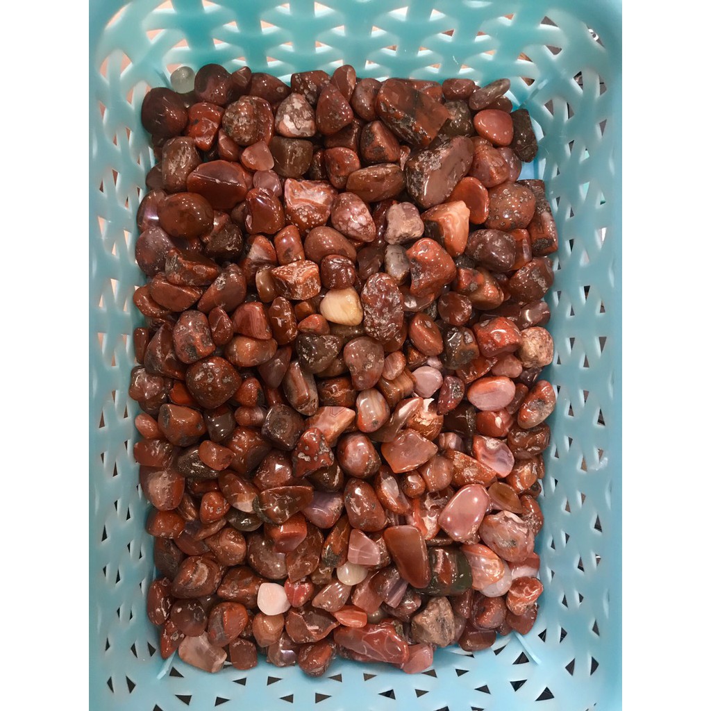 Đá vụn ma não (100gram) - Đá thanh tẩy tarot - Đá vụn màu đỏ | BigBuy360 - bigbuy360.vn