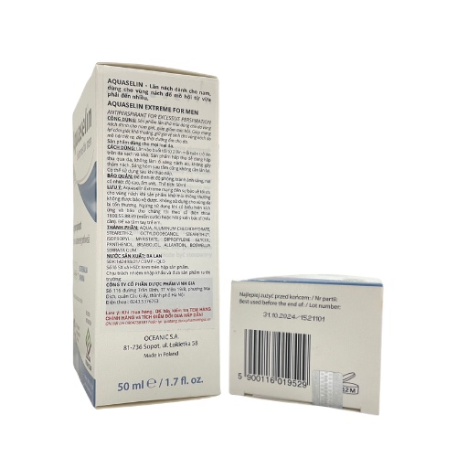 ✅ Aquaselin extreme for men - Lăn nách cho nam