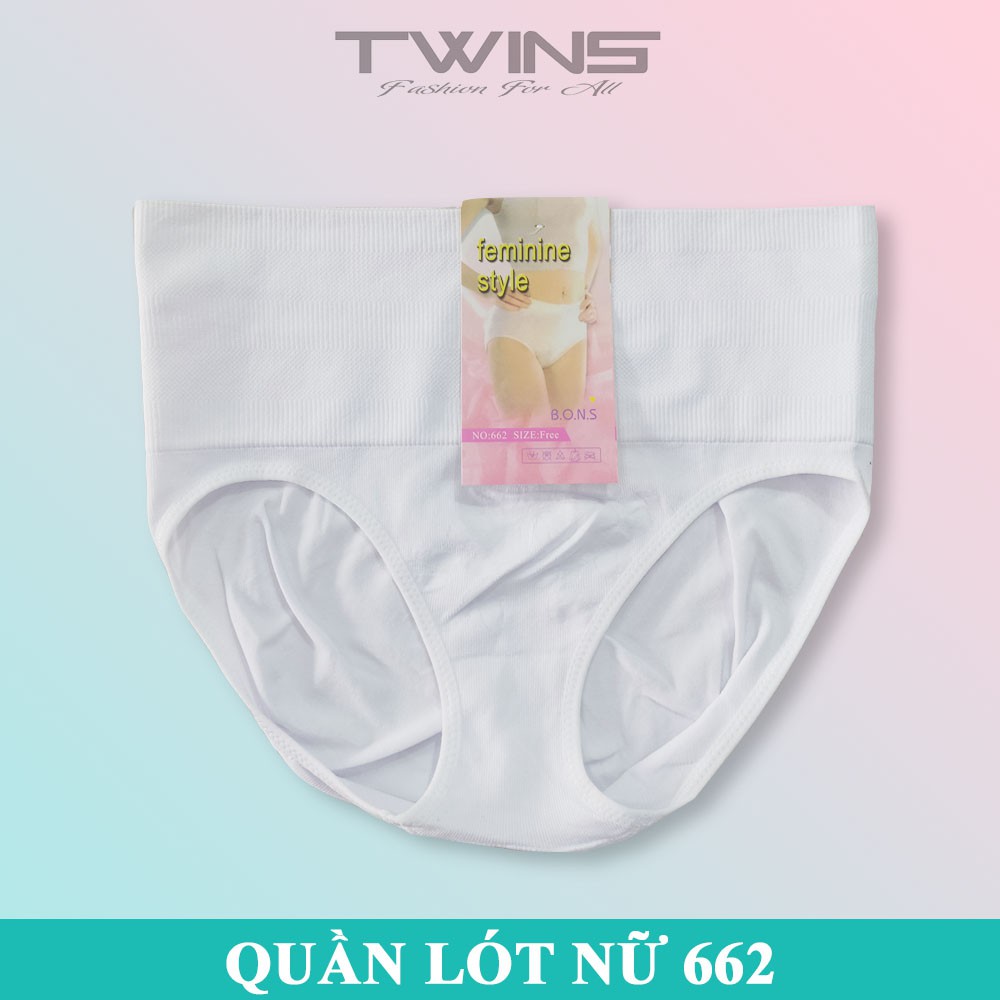 Quần lót nữ dệt kim cạp cao cao cấp màu trơn SD622 ôm bụng nâng mông lưng bản lớn co giãn mềm mịn size dưới 60kg