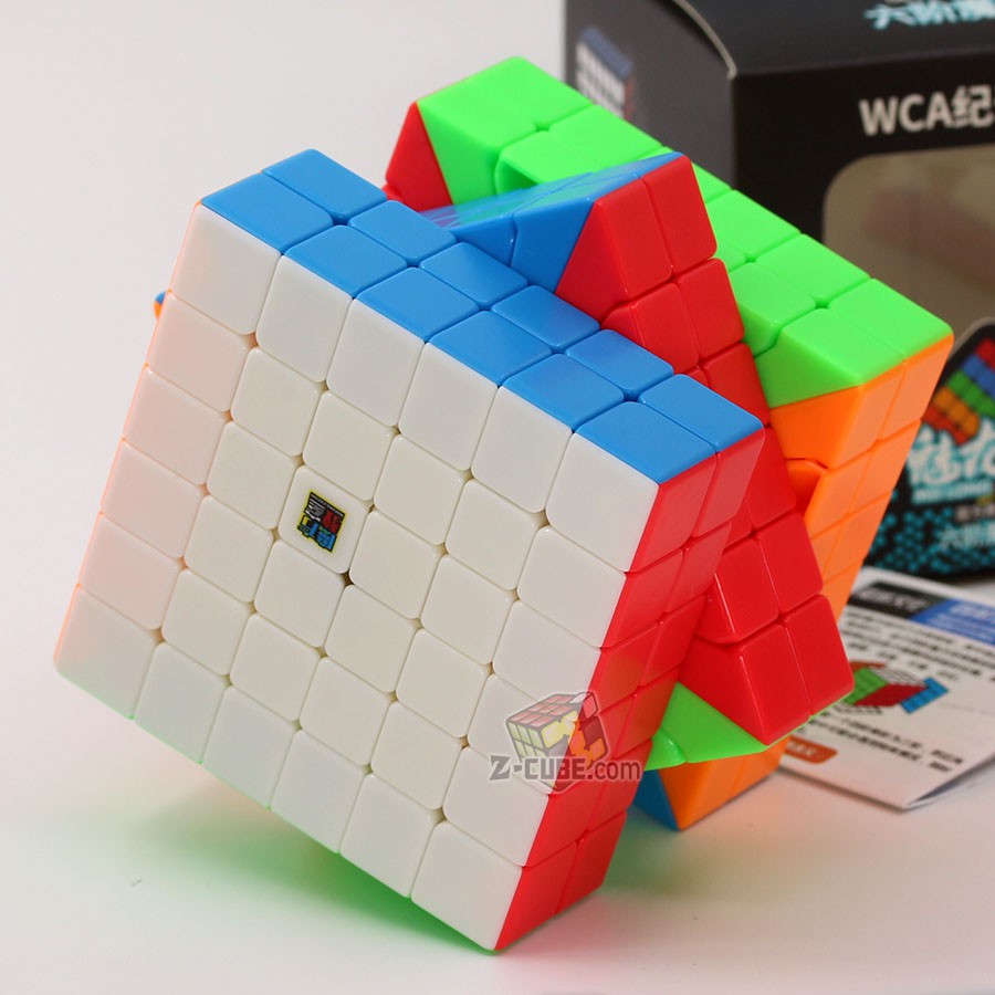 Đồ Chơi Rubik 6x6 Moyu Meilong Stickerless (Tặng Dầu Và Chân Đế) - Rubik 6x6x6 MF6 Giúp Phát Triển Siêu Trí Não
