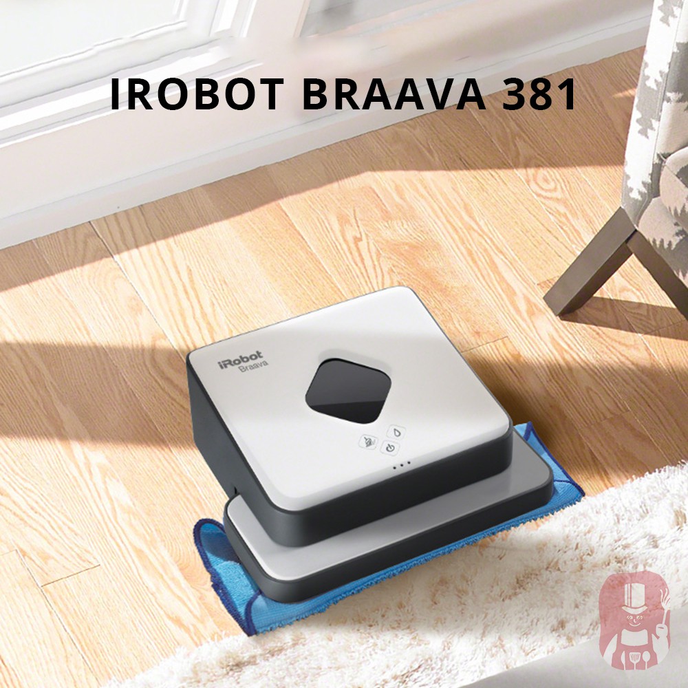 [MỚI] iRobot Braava 381 lau nhà thương hiệu Mỹ - Máy lau nhà, Irobot 380 380t 380j