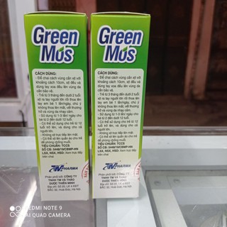Xịt muỗi thảo dược Green mos