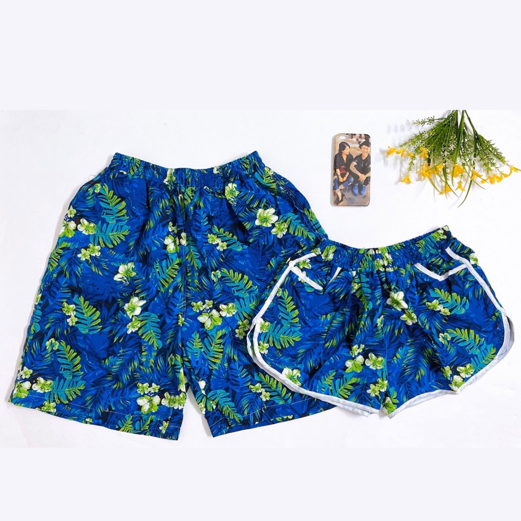 Quần Bơi Cặp Nam Nữ Nhiều Mẫu Freesize QB002