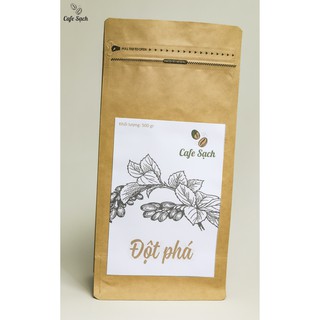 [Nhập mã CAFEFOX09 giảm 50%] Cà phê nguyên chất Arabica + Robusta - FOX CAFE - Đột Phá 500g