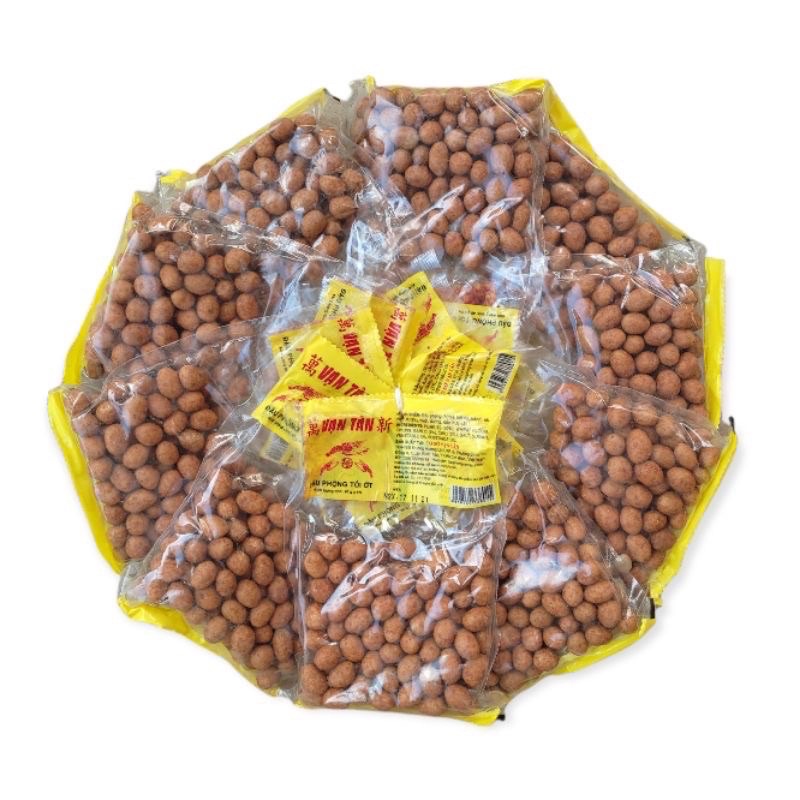 COMBO 3 BỊCH ĐẬU PHỘNG DA CÁ VỊ TỎI ỚT, ĐẬU PHỘNG DA CÁ CỐT DỪA