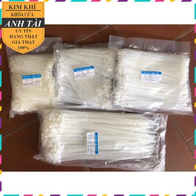 Dây Thít Nhựa, Lạt Nhựa, Dây Rút Nhựa đủ kích thước 1kg