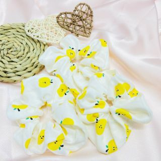 Scrunchie Dây Buộc tóc- chun cột tóc vải (ảnh thật) - nhiều mẫu