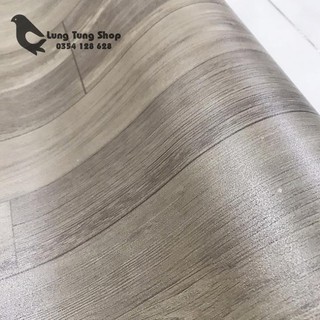 [ cuộn 10m - simili gỗ nhám ] Thảm nhựa simili vân gỗ nhám - 1 cuộn 10 mét