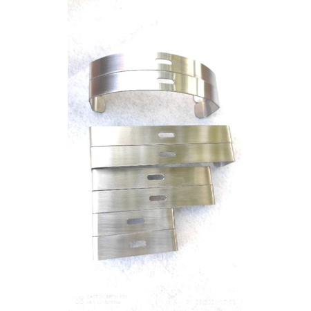 Bộ kẹp đèn inox  hda
