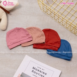 Mũ tròn cookie siêu mềm cho bé sơ sinh